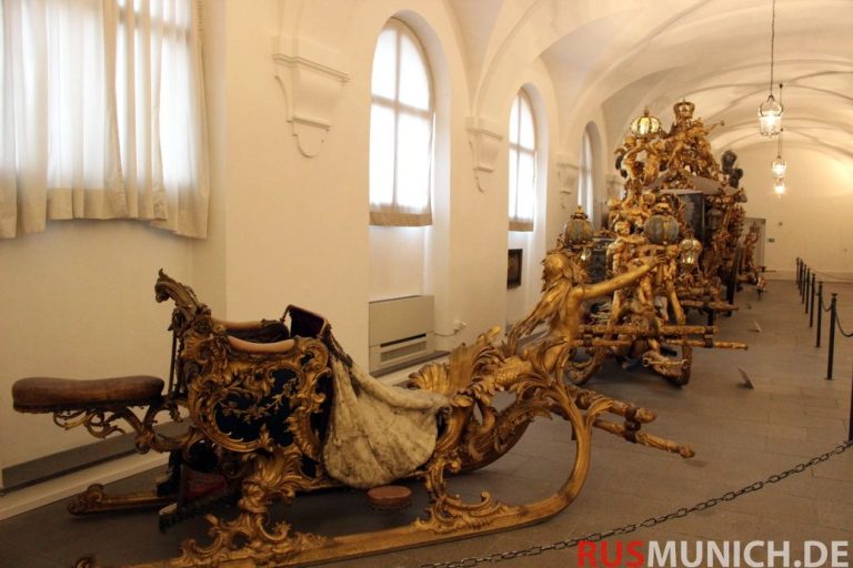 дворец нимфенбург, музей экипажей